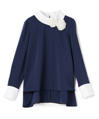 LANVIN COLLECTION / ランバン コレクション コットンブロードブラウス コットンブロードブラウス （シャツ・ブラウス）｜LANVIN