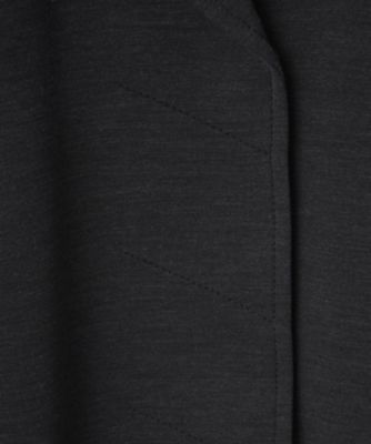 【ランバンコレクション】ロングコート　黒　ニット　インナーコート付　38 ニットドッキングコート | LANVIN COLLECTION (Women)/ランバン