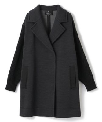 ＜LANVIN COLLECTION (Women)＞ニットドッキングコート