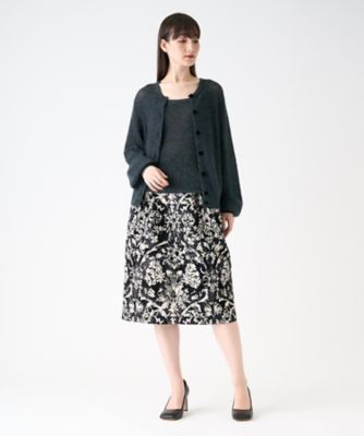 お値下げ】美品 ランバンコレクションのバルースカート レディース