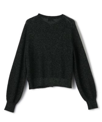 【LANVIN COLLECTION】アンサンブルニット 薄手 38サイズ ラメ カラーニットラメアンサンブル/洗える(ニット・セーター) | MK