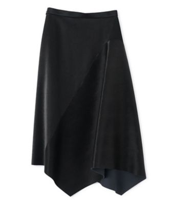 ＜LANVIN COLLECTION (Women)＞スネークフェイクレザースカート