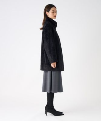 ベロアボンディングコート | LANVIN COLLECTION (Women)/ランバン