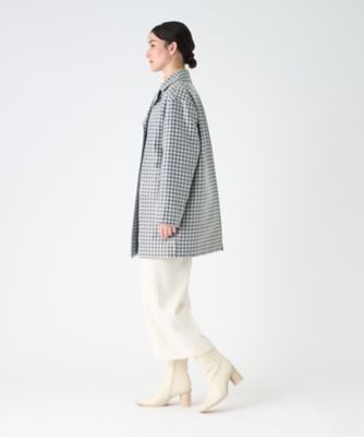 千鳥格子コート | LANVIN COLLECTION (Women)/ランバンコレクション