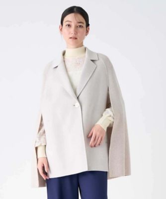 ランバンコレクション　リバーコート　アンゴラ　ウールコート　ダブルフェイス ランバンコレクション リバーコート アンゴラ ウールコート ダブルフェイス