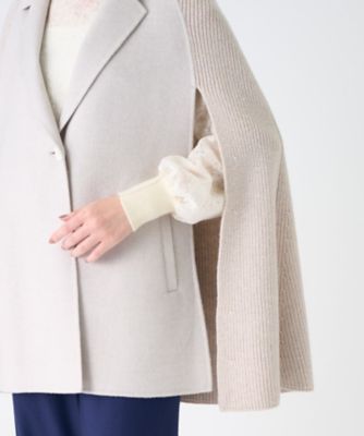 ダブルフェイスコート | LANVIN COLLECTION (Women)/ランバン