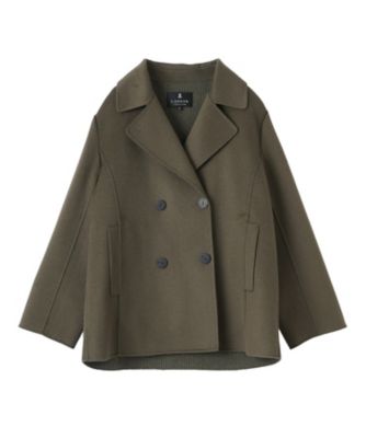 LANVIN　ランバン　カシミヤ100％　ダブルブレスト　チェスターコート LANVIN ランバン カシミヤ100％ ダブルブレスト チェスターコート