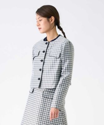 千鳥格子ジャケット | LANVIN COLLECTION (Women)/ランバン