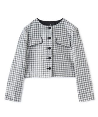 ＜LANVIN COLLECTION (Women)＞千鳥格子ジャケット