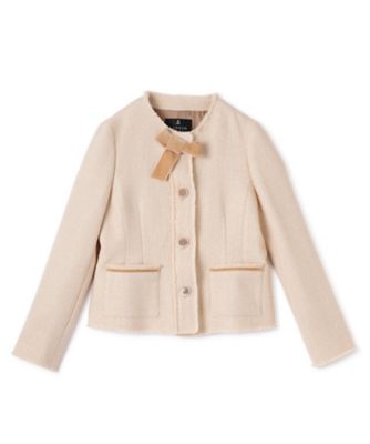 ＜LANVIN COLLECTION (Women)＞プリペラツイードジャケット