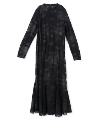 LANVIN COLLECTION (Women)/ランバンコレクション ウールジャカードワンピース 94クロ ワンピース・ドレス【三越伊勢丹/公式】