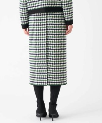 千鳥柄スカート | LANVIN COLLECTION (Women)/ランバンコレクション