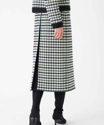 千鳥柄スカート | LANVIN COLLECTION (Women)/ランバンコレクション