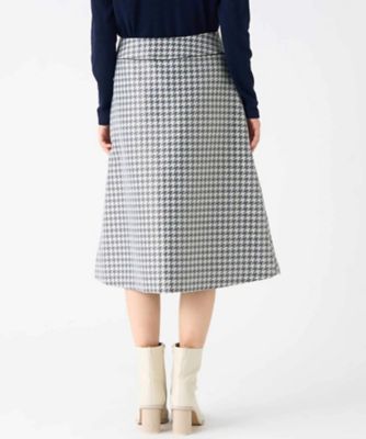千鳥格子スカート | LANVIN COLLECTION (Women)/ランバンコレクション