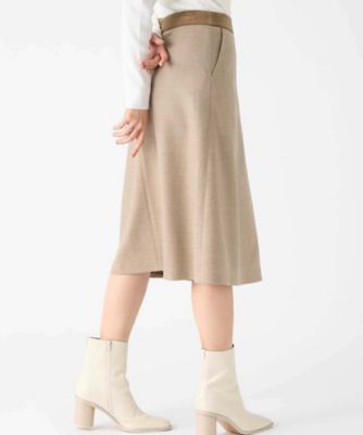 ウールサキソニースカート | LANVIN COLLECTION (Women