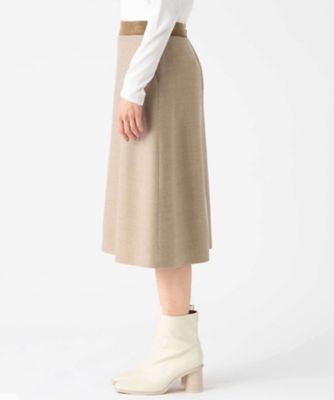 ウールサキソニースカート | LANVIN COLLECTION (Women