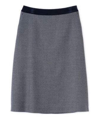 LANVIN スカート ウールサキソニースカート | LANVIN COLLECTION (Women