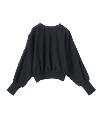 メリノウール チュールドッキングカーディガン | LANVIN COLLECTION