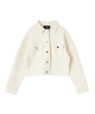 ＜LANVIN COLLECTION (Women)＞７ゲージ・天竺ニットジャケット