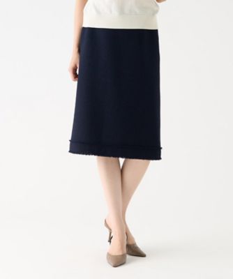 ＜LANVIN COLLECTION (Women)＞ファンシーツィードスカート