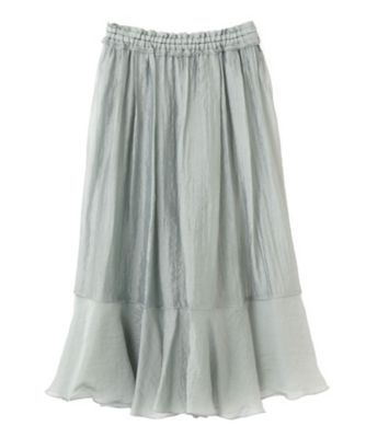 ＜LANVIN COLLECTION (Women)＞オーガンジーナイロンスカート