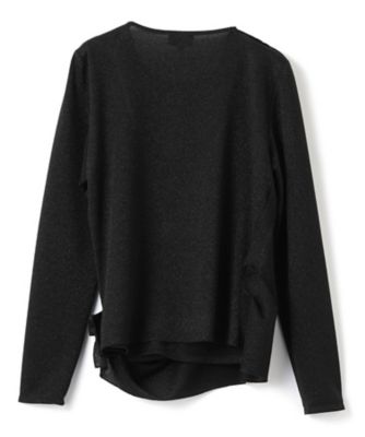 ラメジャージドレープカットソー | LANVIN COLLECTION (Women