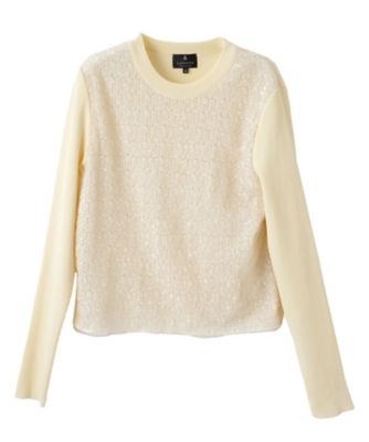 ＜LANVIN COLLECTION (Women)＞スパンコールセーター