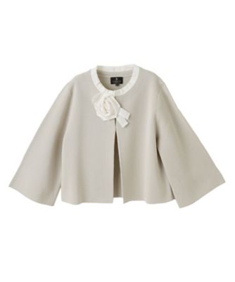 ローズモチーフニットジャケット | LANVIN COLLECTION (Women