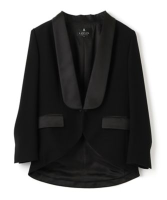 ＜LANVIN COLLECTION (Women)＞ジェットブラックジャケット