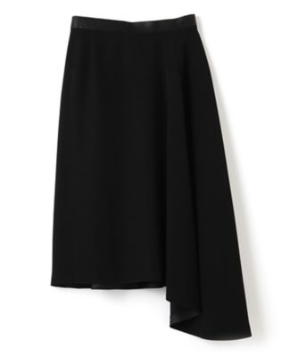 ＜LANVIN COLLECTION (Women)＞ジェットブラックスカート