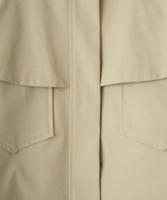 ツイルストレッチ撥水コート