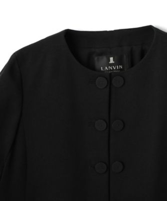 ノーカラードビーストレッチジャケット | LANVIN COLLECTION