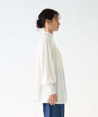 ギャザーネックカットソー | LANVIN COLLECTION (Women