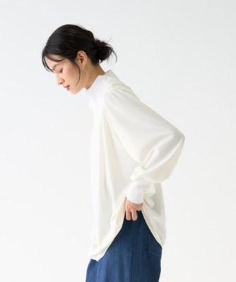 ギャザーネックカットソー | LANVIN COLLECTION (Women