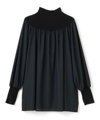 ギャザーネックカットソー | LANVIN COLLECTION (Women