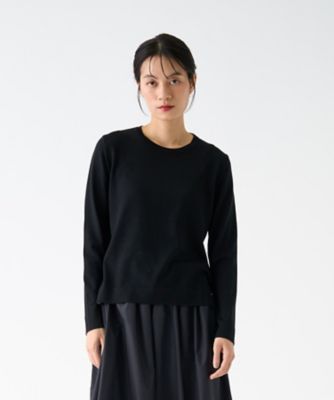 シルクニットトップス