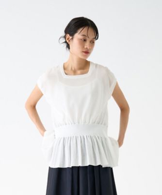 フリルニットトップス | LANVIN COLLECTION (Women)/ランバン