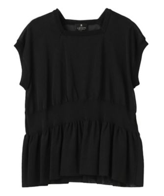 フリルニットトップス | LANVIN COLLECTION (Women)/ランバン