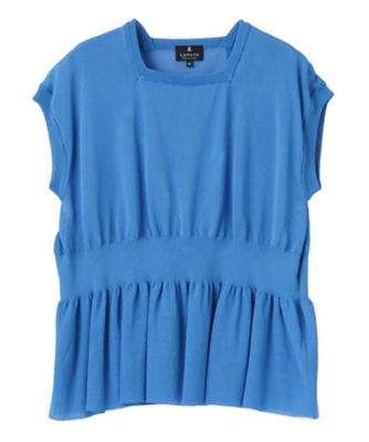 ＜LANVIN COLLECTION (Women)＞フリルニットトップス