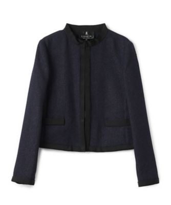 ＜LANVIN COLLECTION (Women)＞ツィードパイピングジャケット