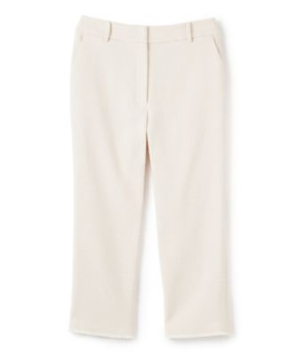 ＜LANVIN COLLECTION (Women)＞シルク混ツイードパンツ