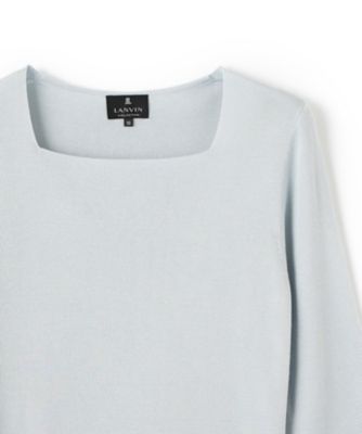 スクエアネックニット | LANVIN COLLECTION (Women)/ランバン