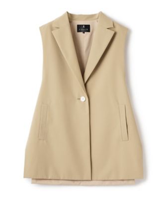 ＜LANVIN COLLECTION (Women)＞サイドスリットテーラードジレ