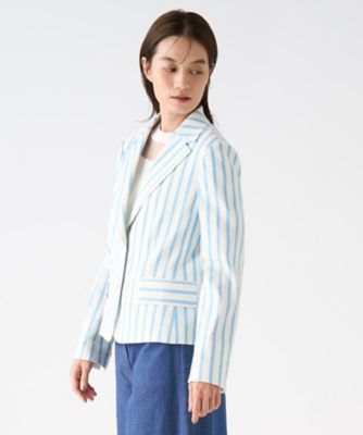 ストライプジャケット | LANVIN COLLECTION (Women)/ランバン