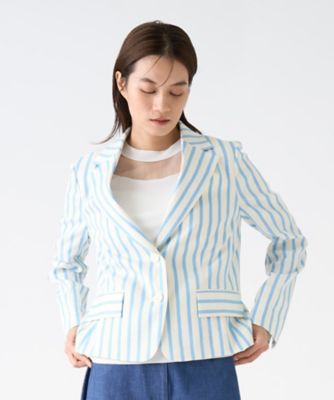 ストライプジャケット | LANVIN COLLECTION (Women)/ランバン