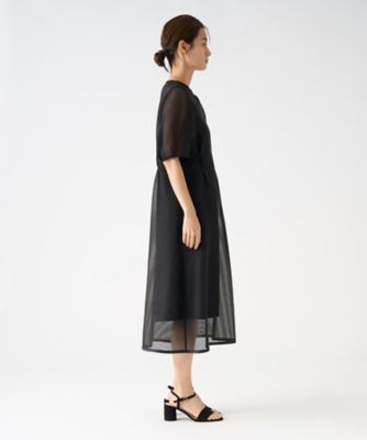 シアーボーダーワンピース | LANVIN COLLECTION (Women)/ランバン