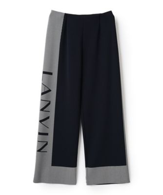 ＜LANVIN COLLECTION (Women)＞ミラノリブロゴニットパンツ