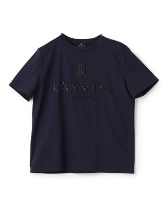 ＜LANVIN COLLECTION (Women)＞ロゴビジューカットソー