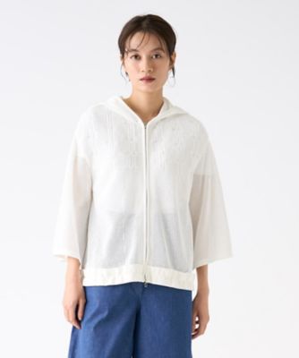 メッシュロゴパーカー | LANVIN COLLECTION (Women)/ランバン 