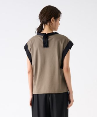 グログランリボンカットソー | LANVIN COLLECTION (Women)/ランバン